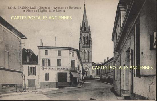 Cartes postales anciennes > CARTES POSTALES > carte postale ancienne > cartes-postales-ancienne.com Nouvelle aquitaine Gironde Langoiran