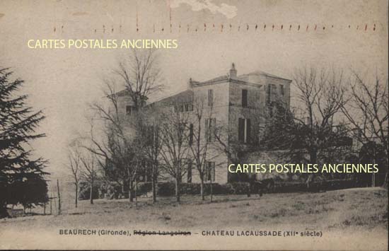 Cartes postales anciennes > CARTES POSTALES > carte postale ancienne > cartes-postales-ancienne.com Nouvelle aquitaine Gironde Baurech