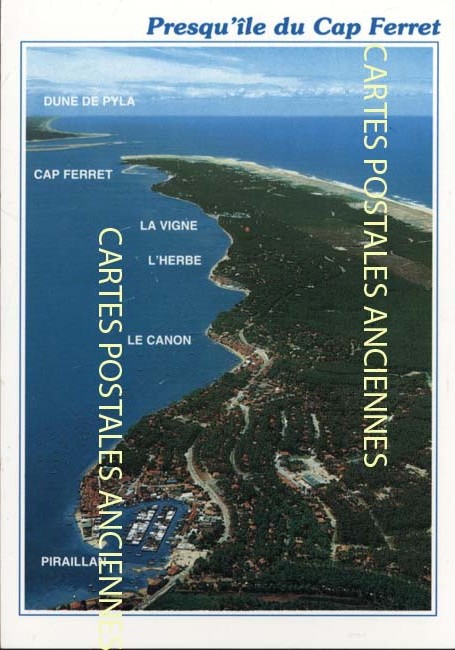 Cartes postales anciennes > CARTES POSTALES > carte postale ancienne > cartes-postales-ancienne.com Nouvelle aquitaine Cap Ferret
