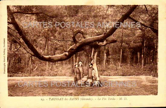Cartes postales anciennes > CARTES POSTALES > carte postale ancienne > cartes-postales-ancienne.com Nouvelle aquitaine Gironde Taussat