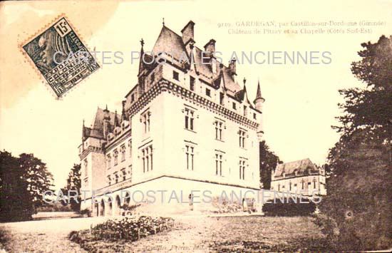 Cartes postales anciennes > CARTES POSTALES > carte postale ancienne > cartes-postales-ancienne.com Nouvelle aquitaine Gironde Gardegan Et Tourtirac
