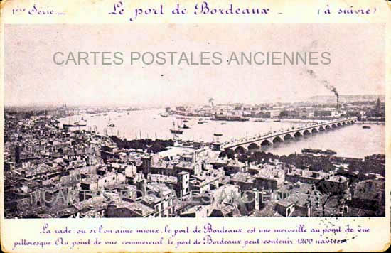 Cartes postales anciennes > CARTES POSTALES > carte postale ancienne > cartes-postales-ancienne.com Nouvelle aquitaine Gironde Bordeaux