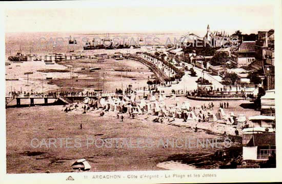 Cartes postales anciennes > CARTES POSTALES > carte postale ancienne > cartes-postales-ancienne.com Nouvelle aquitaine Arcachon