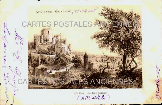 Cartes postales anciennes > CARTES POSTALES > carte postale ancienne > cartes-postales-ancienne.com Nouvelle aquitaine Gironde Sauveterre De Guyenne