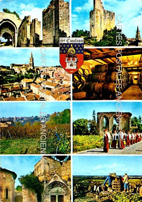 Cartes postales anciennes > CARTES POSTALES > carte postale ancienne > cartes-postales-ancienne.com Nouvelle aquitaine Saint Emilion