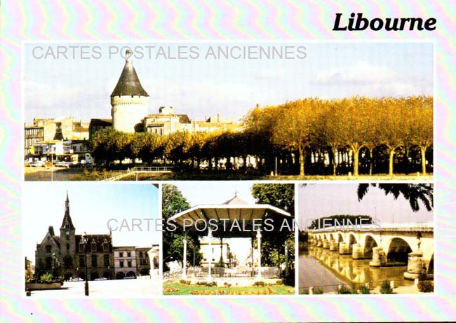 Cartes postales anciennes > CARTES POSTALES > carte postale ancienne > cartes-postales-ancienne.com Nouvelle aquitaine Libourne