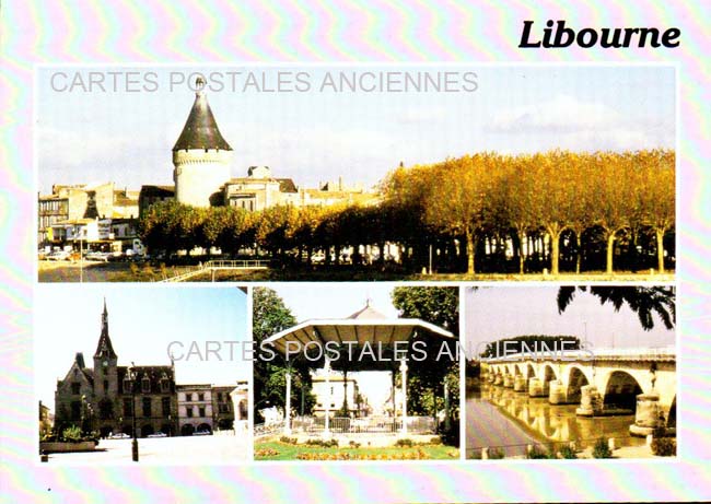 Cartes postales anciennes > CARTES POSTALES > carte postale ancienne > cartes-postales-ancienne.com Nouvelle aquitaine Gironde Libourne