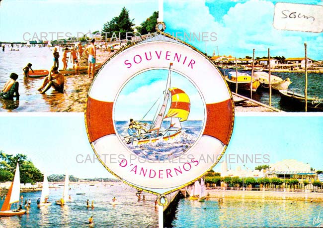 Cartes postales anciennes > CARTES POSTALES > carte postale ancienne > cartes-postales-ancienne.com Nouvelle aquitaine Gironde Andernos Les Bains