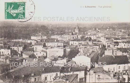 Cartes postales anciennes > CARTES POSTALES > carte postale ancienne > cartes-postales-ancienne.com Nouvelle aquitaine Gironde Libourne