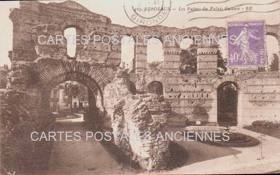 Cartes postales anciennes > CARTES POSTALES > carte postale ancienne > cartes-postales-ancienne.com Nouvelle aquitaine Bordeaux