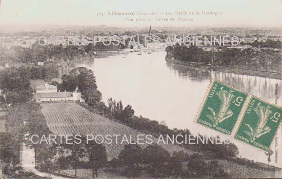 Cartes postales anciennes > CARTES POSTALES > carte postale ancienne > cartes-postales-ancienne.com Nouvelle aquitaine Gironde Libourne