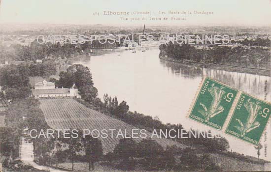 Cartes postales anciennes > CARTES POSTALES > carte postale ancienne > cartes-postales-ancienne.com Nouvelle aquitaine Libourne