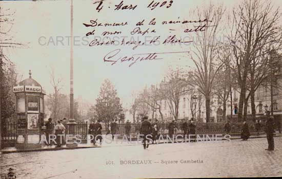 Cartes postales anciennes > CARTES POSTALES > carte postale ancienne > cartes-postales-ancienne.com Nouvelle aquitaine Bordeaux