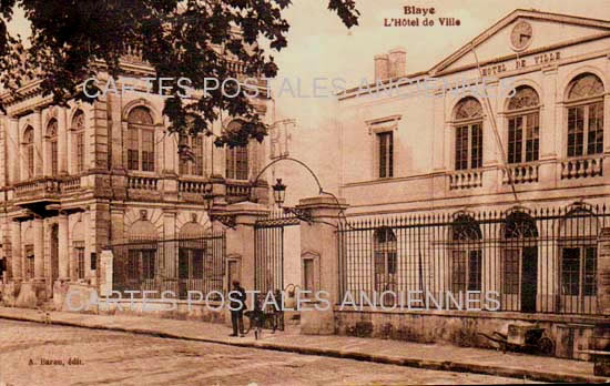 Cartes postales anciennes > CARTES POSTALES > carte postale ancienne > cartes-postales-ancienne.com Gironde  Blaye