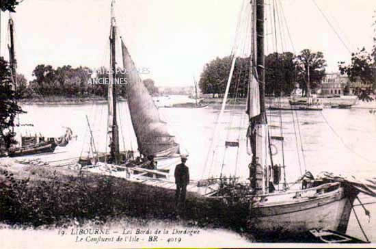 Cartes postales anciennes > CARTES POSTALES > carte postale ancienne > cartes-postales-ancienne.com Nouvelle aquitaine Gironde Libourne