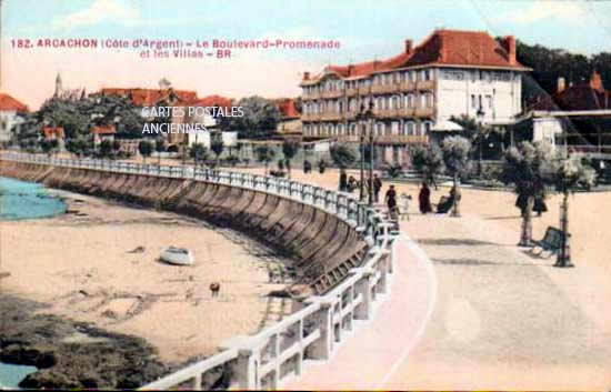 Cartes postales anciennes > CARTES POSTALES > carte postale ancienne > cartes-postales-ancienne.com Nouvelle aquitaine Gironde Arcachon