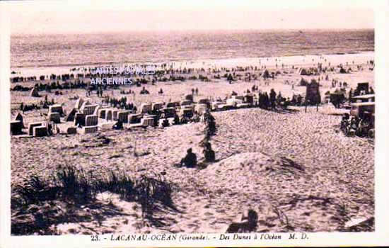 Cartes postales anciennes > CARTES POSTALES > carte postale ancienne > cartes-postales-ancienne.com Nouvelle aquitaine Gironde Lacanau Ocean