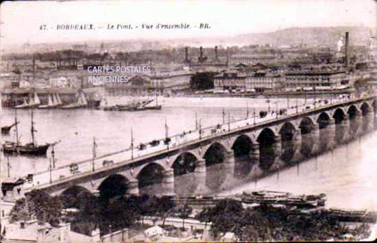 Cartes postales anciennes > CARTES POSTALES > carte postale ancienne > cartes-postales-ancienne.com Gironde  Bordeaux
