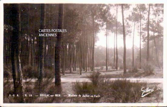 Cartes postales anciennes > CARTES POSTALES > carte postale ancienne > cartes-postales-ancienne.com Nouvelle aquitaine Gironde Soulac Sur Mer