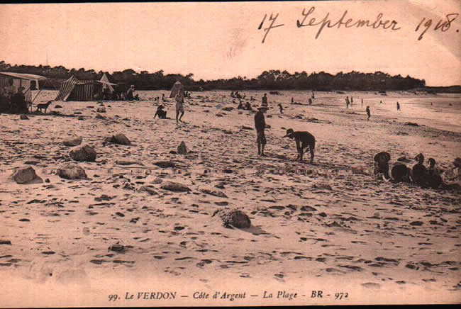 Cartes postales anciennes > CARTES POSTALES > carte postale ancienne > cartes-postales-ancienne.com Nouvelle aquitaine Gironde Le Verdon Sur Mer