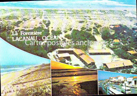 Cartes postales anciennes > CARTES POSTALES > carte postale ancienne > cartes-postales-ancienne.com Nouvelle aquitaine Lacanau Ocean