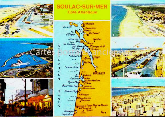 Cartes postales anciennes > CARTES POSTALES > carte postale ancienne > cartes-postales-ancienne.com Nouvelle aquitaine Gironde Soulac Sur Mer