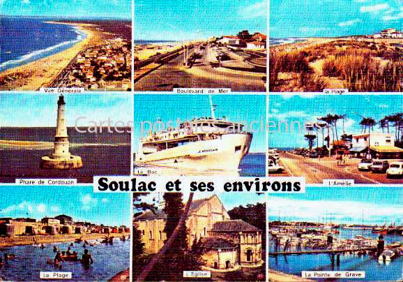 Cartes postales anciennes > CARTES POSTALES > carte postale ancienne > cartes-postales-ancienne.com Nouvelle aquitaine Gironde Soulac Sur Mer