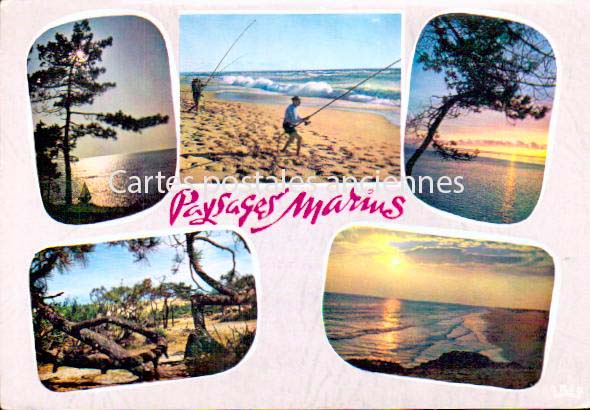 Cartes postales anciennes > CARTES POSTALES > carte postale ancienne > cartes-postales-ancienne.com Nouvelle aquitaine Cap Ferret