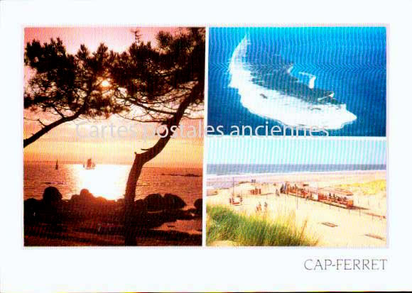Cartes postales anciennes > CARTES POSTALES > carte postale ancienne > cartes-postales-ancienne.com Nouvelle aquitaine Lege Cap Ferret