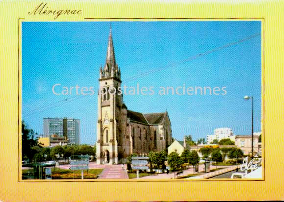 Cartes postales anciennes > CARTES POSTALES > carte postale ancienne > cartes-postales-ancienne.com Nouvelle aquitaine Gironde Merignac