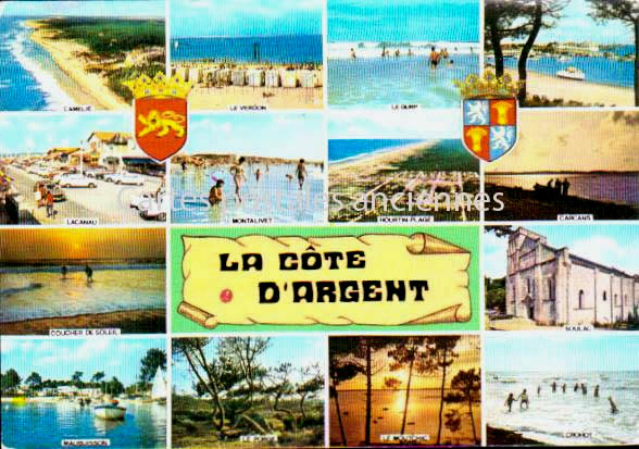 Cartes postales anciennes > CARTES POSTALES > carte postale ancienne > cartes-postales-ancienne.com Nouvelle aquitaine Gironde Hourtin