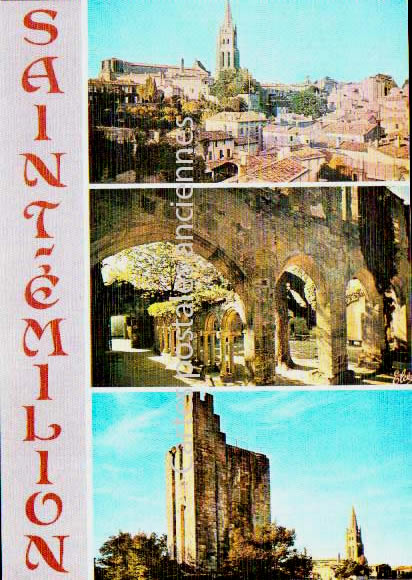 Cartes postales anciennes > CARTES POSTALES > carte postale ancienne > cartes-postales-ancienne.com Nouvelle aquitaine Saint Emilion