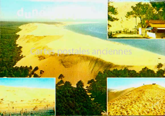 Cartes postales anciennes > CARTES POSTALES > carte postale ancienne > cartes-postales-ancienne.com Nouvelle aquitaine Pyla Sur Mer