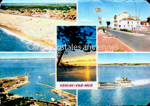 Cartes postales anciennes > CARTES POSTALES > carte postale ancienne > cartes-postales-ancienne.com Nouvelle aquitaine Gironde Soulac Sur Mer