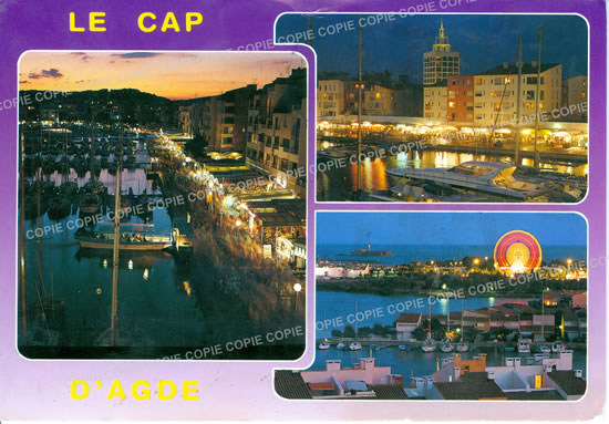 Cartes postales anciennes > CARTES POSTALES > carte postale ancienne > cartes-postales-ancienne.com Occitanie Herault Le Cap D Agde