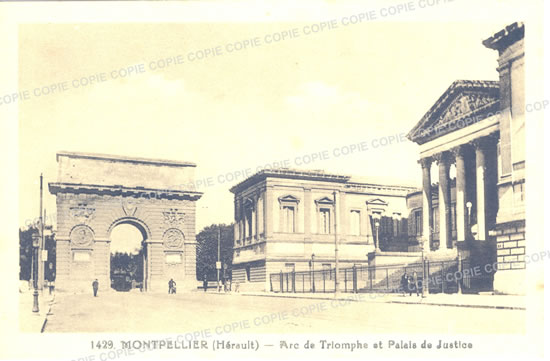 Cartes postales anciennes > CARTES POSTALES > carte postale ancienne > cartes-postales-ancienne.com Occitanie Herault Montpellier
