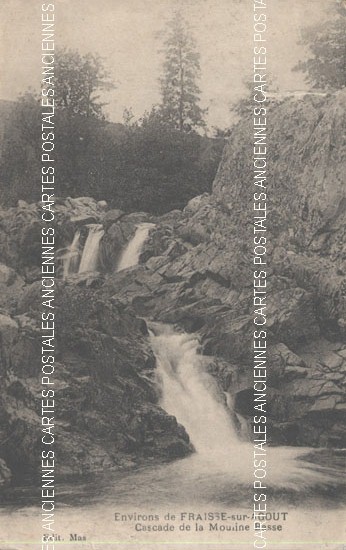 Cartes postales anciennes > CARTES POSTALES > carte postale ancienne > cartes-postales-ancienne.com Occitanie Herault Fraisse Sur Agout
