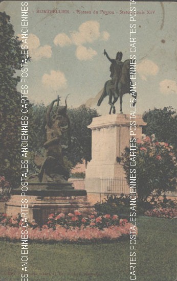 Cartes postales anciennes > CARTES POSTALES > carte postale ancienne > cartes-postales-ancienne.com Occitanie Herault Montpellier