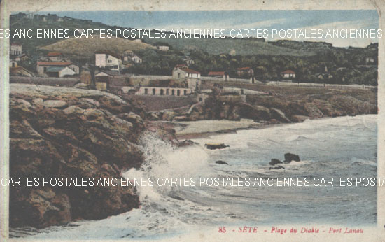Cartes postales anciennes > CARTES POSTALES > carte postale ancienne > cartes-postales-ancienne.com Occitanie Herault Sete