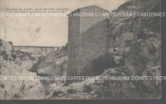 Cartes postales anciennes > CARTES POSTALES > carte postale ancienne > cartes-postales-ancienne.com Occitanie Herault Saint Jean De Fos