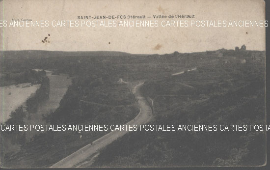 Cartes postales anciennes > CARTES POSTALES > carte postale ancienne > cartes-postales-ancienne.com Occitanie Herault Saint Jean De Fos