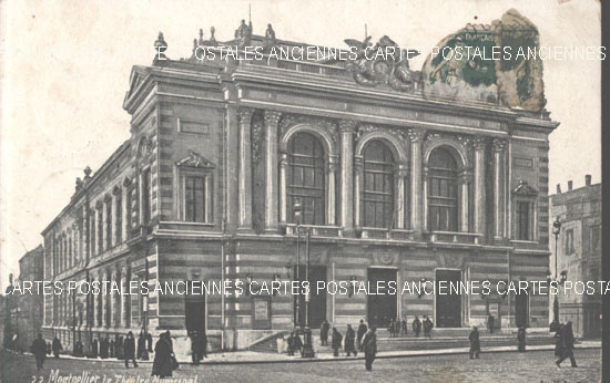 Cartes postales anciennes > CARTES POSTALES > carte postale ancienne > cartes-postales-ancienne.com Occitanie Herault Montpellier