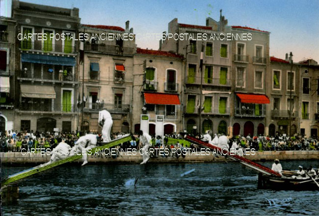 Cartes postales anciennes > CARTES POSTALES > carte postale ancienne > cartes-postales-ancienne.com Occitanie Herault Sete