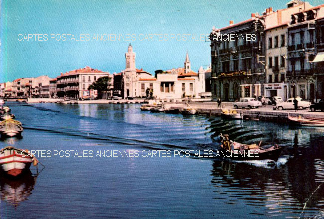 Cartes postales anciennes > CARTES POSTALES > carte postale ancienne > cartes-postales-ancienne.com Occitanie Herault Sete