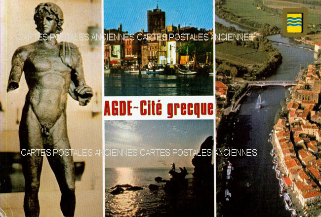 Cartes postales anciennes > CARTES POSTALES > carte postale ancienne > cartes-postales-ancienne.com Occitanie Herault Agde