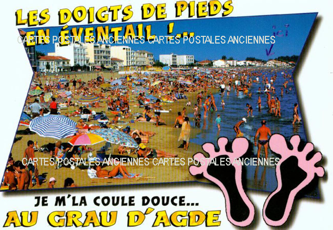 Cartes postales anciennes > CARTES POSTALES > carte postale ancienne > cartes-postales-ancienne.com Occitanie Herault Agde