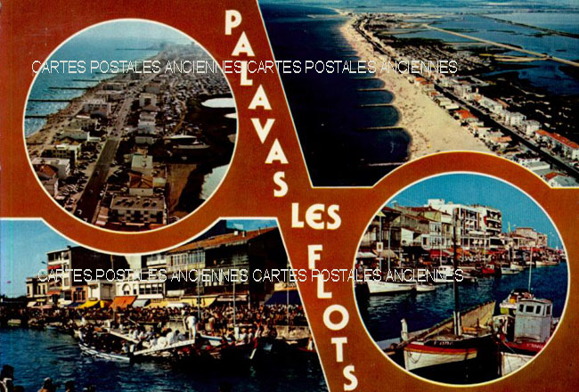 Cartes postales anciennes > CARTES POSTALES > carte postale ancienne > cartes-postales-ancienne.com Occitanie Herault Palavas Les Flots