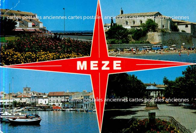 Cartes postales anciennes > CARTES POSTALES > carte postale ancienne > cartes-postales-ancienne.com Occitanie Herault Meze