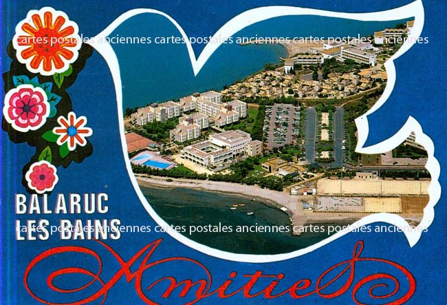 Cartes postales anciennes > CARTES POSTALES > carte postale ancienne > cartes-postales-ancienne.com Occitanie Herault Balaruc Les Bains