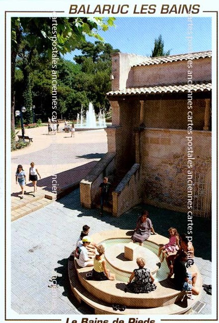 Cartes postales anciennes > CARTES POSTALES > carte postale ancienne > cartes-postales-ancienne.com Occitanie Herault Balaruc Les Bains